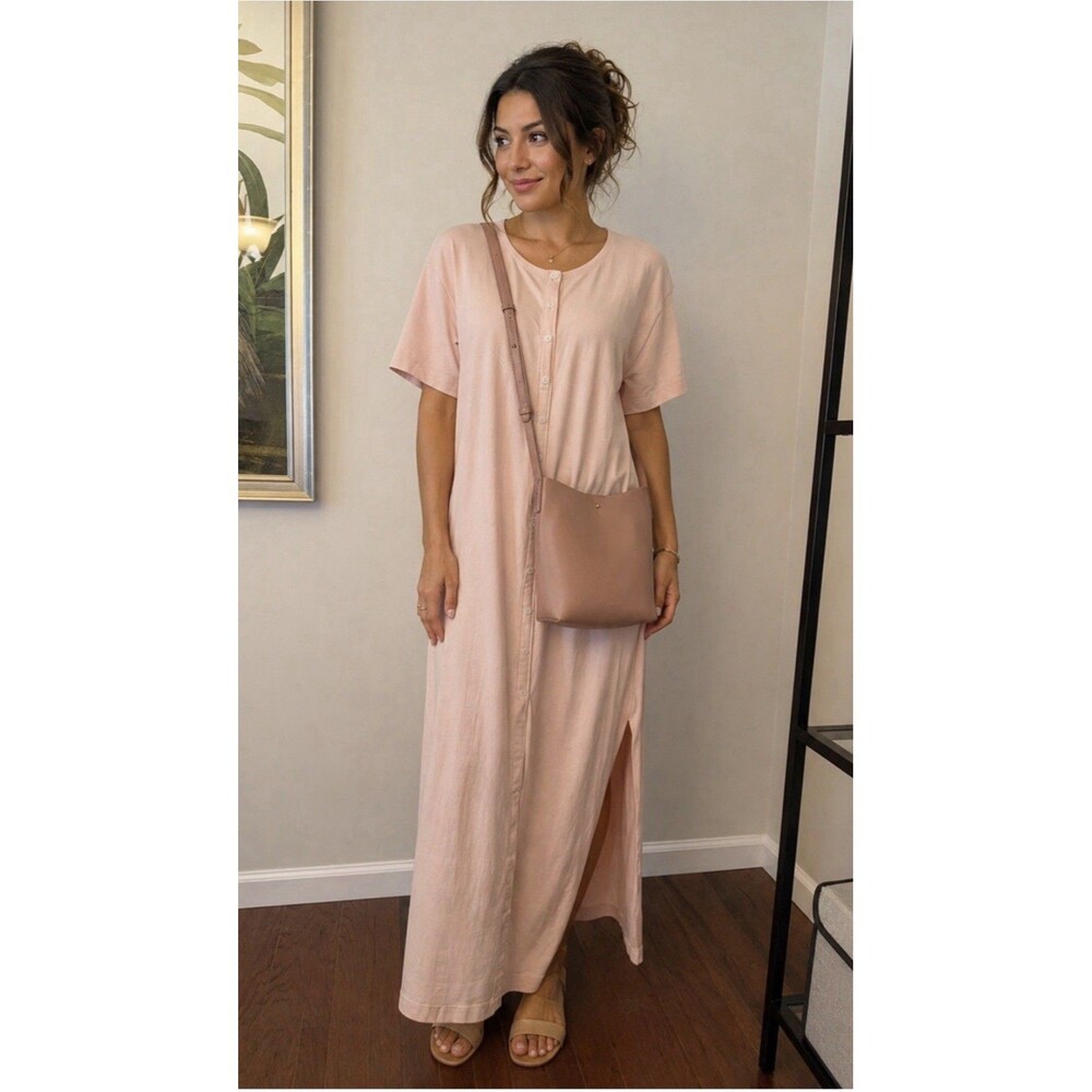 Anthropologie Samara Blush Peony Pink  Shoulder/Crossbody Bag NWOT